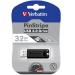 Akce!!! VERBATIM flashdisk 32GB USB 3.0 PinStripe USB Drive - Černá