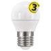 Emos LED žárovka MINI GLOBE, 6W/40W E27, NW neutrální bílá, 470 lm, Classic A+