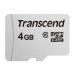 Transcend 4GB microSDHC 300S (Class 10) paměťová karta