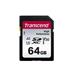 Transcend 64GB SDXC 330S UHS-I U3 V30 A2 paměťová karta, 100 MB/s R, 60 MB/s W